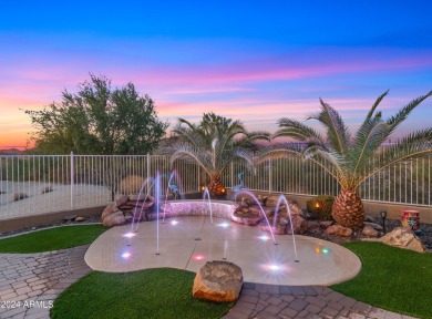 Privacy and Views! This beautiful semi-custom William Ryan home on Estrella Mountain Ranch Golf Course in Arizona - for sale on GolfHomes.com, golf home, golf lot