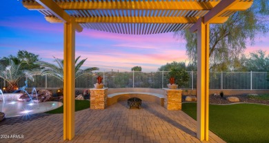 Privacy and Views! This beautiful semi-custom William Ryan home on Estrella Mountain Ranch Golf Course in Arizona - for sale on GolfHomes.com, golf home, golf lot