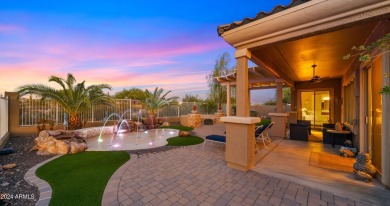 Privacy and Views! This beautiful semi-custom William Ryan home on Estrella Mountain Ranch Golf Course in Arizona - for sale on GolfHomes.com, golf home, golf lot