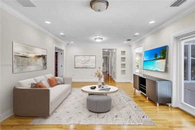 Set on a quiet, tree-lined street, this beautifully updated on Granada Golf Club in Florida - for sale on GolfHomes.com, golf home, golf lot