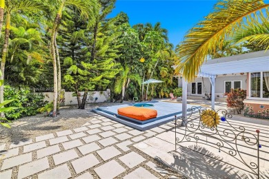 Set on a quiet, tree-lined street, this beautifully updated on Granada Golf Club in Florida - for sale on GolfHomes.com, golf home, golf lot
