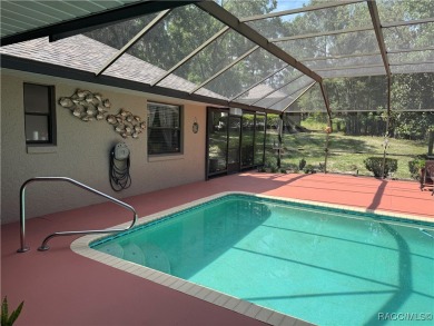 Welcome to this beautiful 3-bedroom, 2-bath pool home nestled in on Pine Ridge Community Golf and Country Club in Florida - for sale on GolfHomes.com, golf home, golf lot