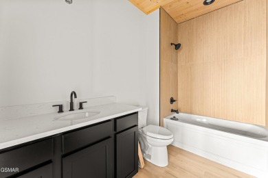 Luxury New Construction Pool Cabin with Golf Course and Mountain on Sevierville Golf Club in Tennessee - for sale on GolfHomes.com, golf home, golf lot