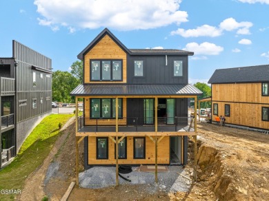 Luxury New Construction Pool Cabin with Golf Course and Mountain on Sevierville Golf Club in Tennessee - for sale on GolfHomes.com, golf home, golf lot