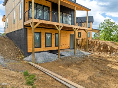 Luxury New Construction Pool Cabin with Golf Course and Mountain on Sevierville Golf Club in Tennessee - for sale on GolfHomes.com, golf home, golf lot
