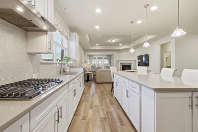 Perfectly positioned in the prestigious 55+ resort-style on Frisco Lakes Golf Course in Texas - for sale on GolfHomes.com, golf home, golf lot