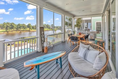 This home is coastal living at his finest. Rising majestically on Myrtlewood Golf Course and Club  in South Carolina - for sale on GolfHomes.com, golf home, golf lot