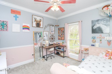 This beautiful 3-bedroom, 2-bathroom split plan home with an on Patrick Farms Golf Club in Mississippi - for sale on GolfHomes.com, golf home, golf lot