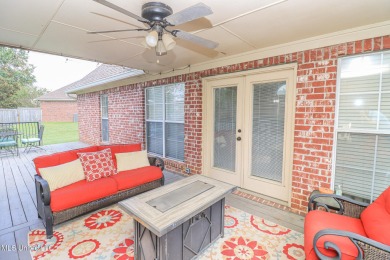 This beautiful 3-bedroom, 2-bathroom split plan home with an on Patrick Farms Golf Club in Mississippi - for sale on GolfHomes.com, golf home, golf lot