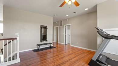 You'll fall in love with this 2-story custom home perched above on Horn Rapids Golf Club in Washington - for sale on GolfHomes.com, golf home, golf lot