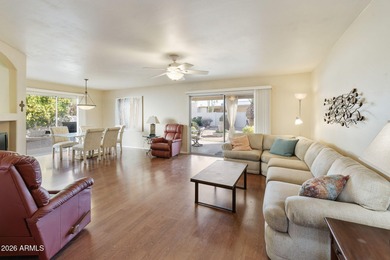 Charming 2BR, 2BA extended Shawnee model in the desirable active on Cottonwood Country Club in Arizona - for sale on GolfHomes.com, golf home, golf lot