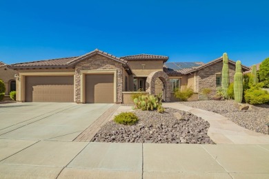 Stunning upgraded Regence model located on the 11th fairway on Poston Butte Golf Club in Arizona - for sale on GolfHomes.com, golf home, golf lot