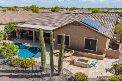 Stunning upgraded Regence model located on the 11th fairway on Poston Butte Golf Club in Arizona - for sale on GolfHomes.com, golf home, golf lot