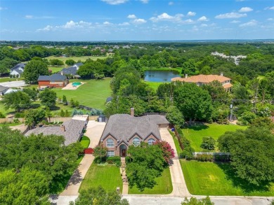 Welcome to this stunning two-story home located in the quiet on Walnut Creek Country Club in Texas - for sale on GolfHomes.com, golf home, golf lot