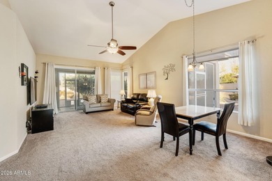 Pristine 2BR, 2BA expanded Cortez model in the active adult on Sun Lakes Country Club in Arizona - for sale on GolfHomes.com, golf home, golf lot