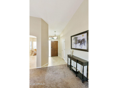 Pristine 2BR, 2BA expanded Cortez model in the active adult on Sun Lakes Country Club in Arizona - for sale on GolfHomes.com, golf home, golf lot