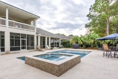 PRIVATE OASIS retreat with massive Heated Pool/hot tub in the on Emerald Bay Golf Club in Florida - for sale on GolfHomes.com, golf home, golf lot