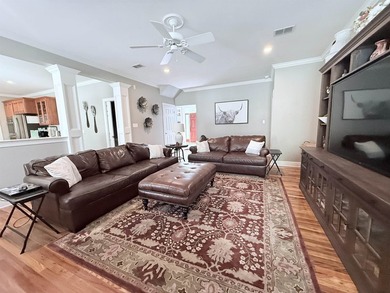 Live in the prestigious gated community of Golden Eagle. True 5 on Golden Eagle Country Club in Florida - for sale on GolfHomes.com, golf home, golf lot