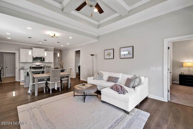 A beautiful and well-maintained home. The Owen, built by True on Cape Fear National At Brunswick Forest in North Carolina - for sale on GolfHomes.com, golf home, golf lot