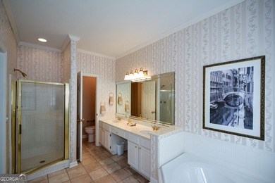 Welcome to this move-in ready home, tucked away on a quiet on Rivermont Golf and Country Club in Georgia - for sale on GolfHomes.com, golf home, golf lot