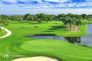 Wow! This stunning cul de sac home is located in prestigious on Hunters Run Golf and Country Club in Florida - for sale on GolfHomes.com, golf home, golf lot