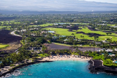 Uniquely positioned to command sweeping views of the Pacific on Mauna Lani Resort Golf Course in Hawaii - for sale on GolfHomes.com, golf home, golf lot