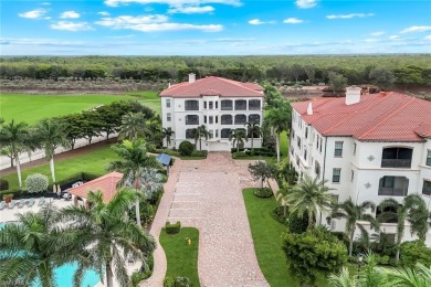 TOP FLOOR PENTHOUSE WITH PRIVATE VIEWS OF THE FIRST HOLE AND TWO on Tuscany Reserve in Florida - for sale on GolfHomes.com, golf home, golf lot
