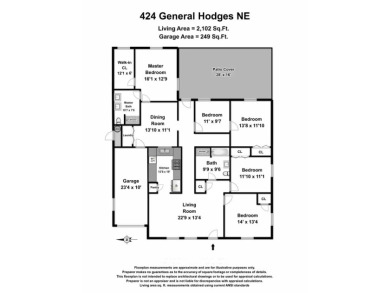 This beautifully refreshed home exudes modern charm while on Los Altos Golf Course in New Mexico - for sale on GolfHomes.com, golf home, golf lot