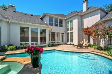 Nestled in the prestigious Pebble Brook enclave in the heart of on Gleneagles Country Club in Texas - for sale on GolfHomes.com, golf home, golf lot