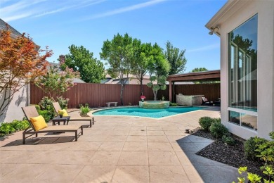 Nestled in the prestigious Pebble Brook enclave in the heart of on Gleneagles Country Club in Texas - for sale on GolfHomes.com, golf home, golf lot