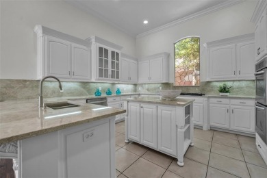 Nestled in the prestigious Pebble Brook enclave in the heart of on Gleneagles Country Club in Texas - for sale on GolfHomes.com, golf home, golf lot