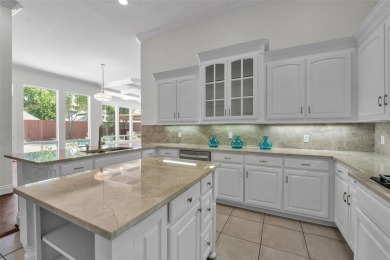 Nestled in the prestigious Pebble Brook enclave in the heart of on Gleneagles Country Club in Texas - for sale on GolfHomes.com, golf home, golf lot