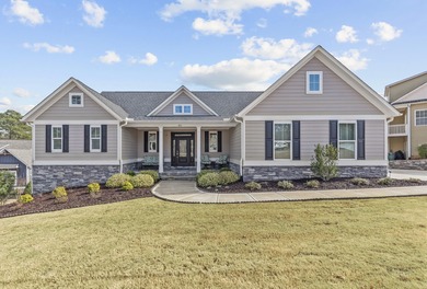 LIKE-NEW HOME ON 18TH GREEN WITH VIEWS OF THE 18TH FAIRWAY, CLUB on Harbor Club Golf and Country Club in Georgia - for sale on GolfHomes.com, golf home, golf lot