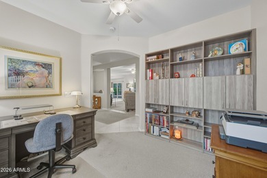 Morning light spills across manicured greens, greeting the day on Springfield Golf Resort in Arizona - for sale on GolfHomes.com, golf home, golf lot