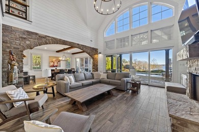 Stunning lakefront retreat in Cuscowilla on Lake Oconee on The Golf Club at Cuscowilla in Georgia - for sale on GolfHomes.com, golf home, golf lot