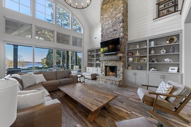 Stunning lakefront retreat in Cuscowilla on Lake Oconee on The Golf Club at Cuscowilla in Georgia - for sale on GolfHomes.com, golf home, golf lot