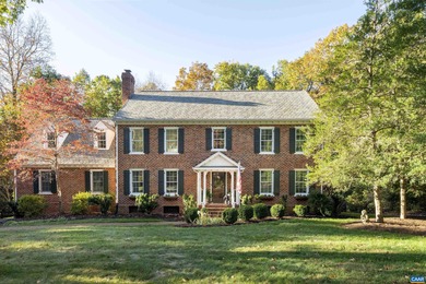 Stately Brick Home nestled on half an acre bordering acres of on Glenmore Country Club in Virginia - for sale on GolfHomes.com, golf home, golf lot