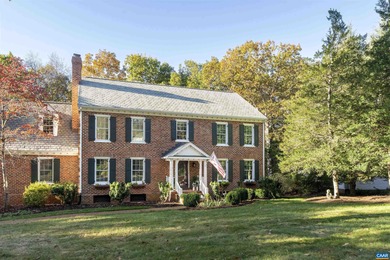 Stately Brick Home nestled on half an acre bordering acres of on Glenmore Country Club in Virginia - for sale on GolfHomes.com, golf home, golf lot