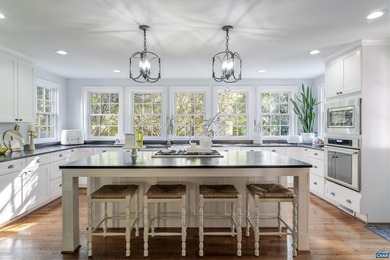 Stately Brick Home nestled on half an acre bordering acres of on Glenmore Country Club in Virginia - for sale on GolfHomes.com, golf home, golf lot