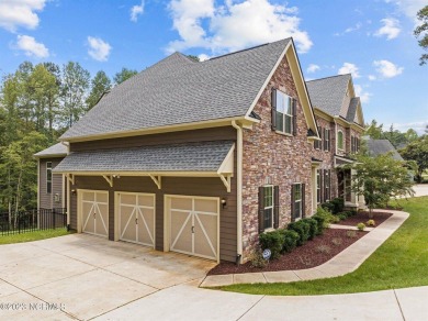 Introducing an Extraordinary Luxury Estate in the Heart of on Hasentree Club in North Carolina - for sale on GolfHomes.com, golf home, golf lot
