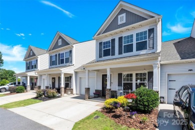 Step inside this beautifully decorated townhome in the on Fox Den Country Club in North Carolina - for sale on GolfHomes.com, golf home, golf lot