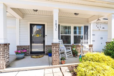 Step inside this beautifully decorated townhome in the on Fox Den Country Club in North Carolina - for sale on GolfHomes.com, golf home, golf lot