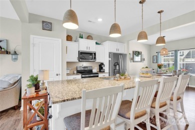 Step inside this beautifully decorated townhome in the on Fox Den Country Club in North Carolina - for sale on GolfHomes.com, golf home, golf lot