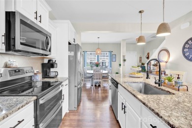 Step inside this beautifully decorated townhome in the on Fox Den Country Club in North Carolina - for sale on GolfHomes.com, golf home, golf lot
