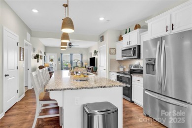 Step inside this beautifully decorated townhome in the on Fox Den Country Club in North Carolina - for sale on GolfHomes.com, golf home, golf lot