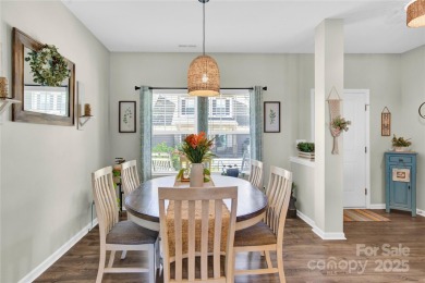 Step inside this beautifully decorated townhome in the on Fox Den Country Club in North Carolina - for sale on GolfHomes.com, golf home, golf lot