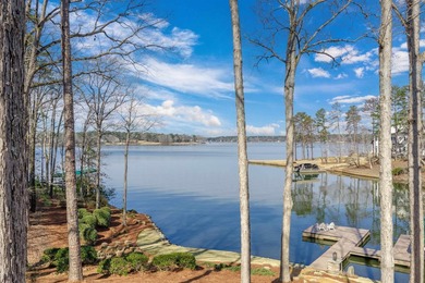 LAKE FRONT LUXURY LIVING AT REYNOLDS LAKE OCONEE!  Perfectly on Reynolds Lake Oconee - The Oconee in Georgia - for sale on GolfHomes.com, golf home, golf lot