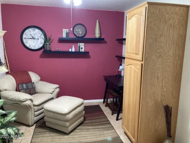 Beautiful 2 bedroom 2 bath on the GOLF COURSE. Extra office area on Sunland Springs Golf Course  in Arizona - for sale on GolfHomes.com, golf home, golf lot
