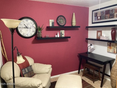 Beautiful 2 bedroom 2 bath on the GOLF COURSE. Extra office area on Sunland Springs Golf Course  in Arizona - for sale on GolfHomes.com, golf home, golf lot