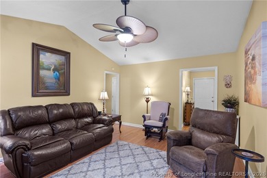 Welcome to this charming 3-bedroom, 2-bath home located in Hope on Hope Mills Golf and Country Club in North Carolina - for sale on GolfHomes.com, golf home, golf lot